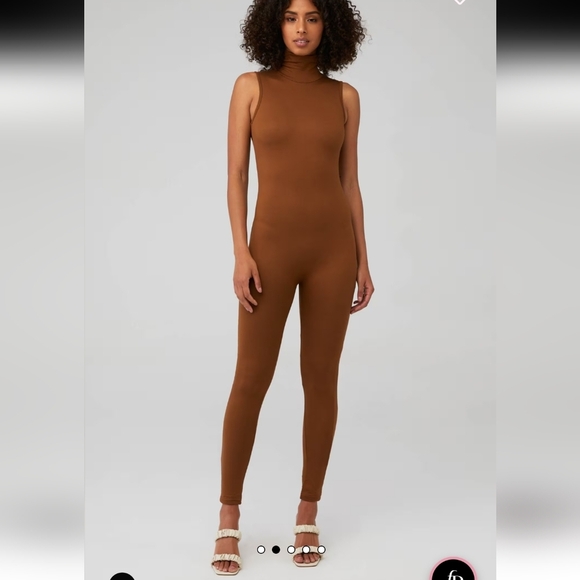 Bumpsuit | THE STEVIE BUMPSUIT Toffee Brown size small nwot - Maternity Romper - Picture 7 of 16